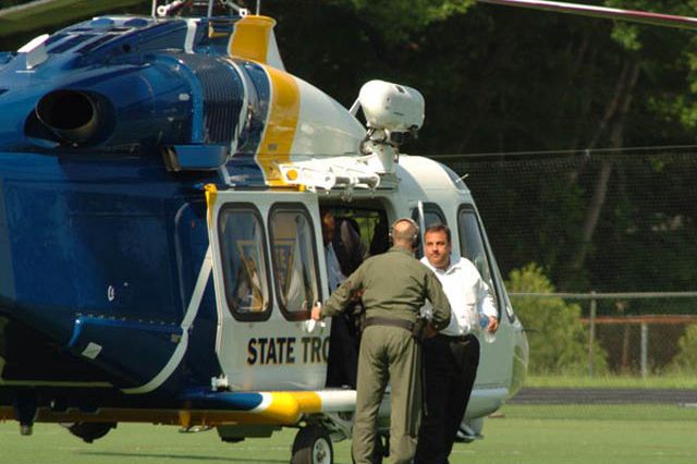 Photograph of Christie and his soccer game transportation from Patch.com